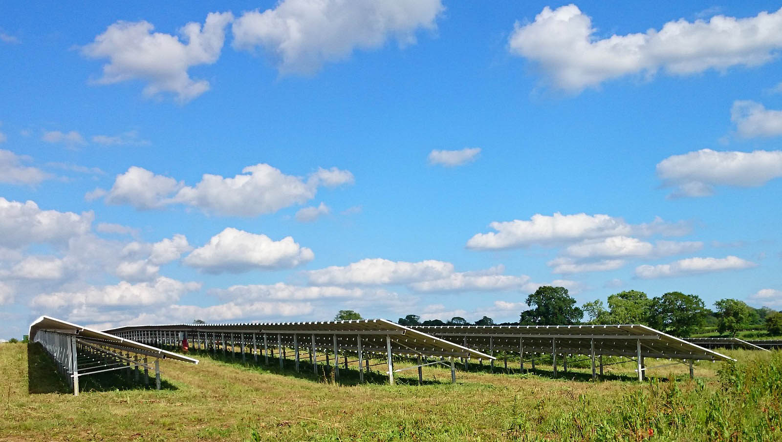 Large solar farm near Cambridge installed and maintained by Green Solar World