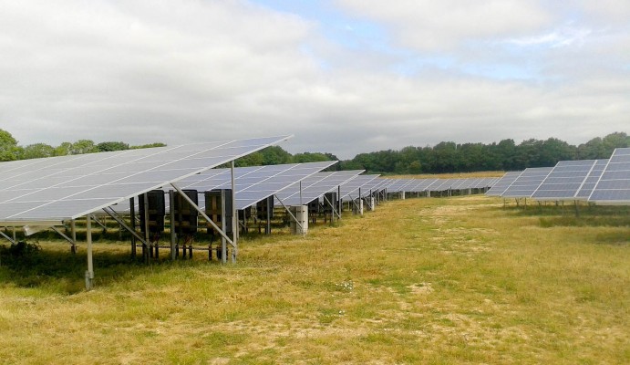 Multiple solar panels near Cambridge cleaned and ready to work at full capacity